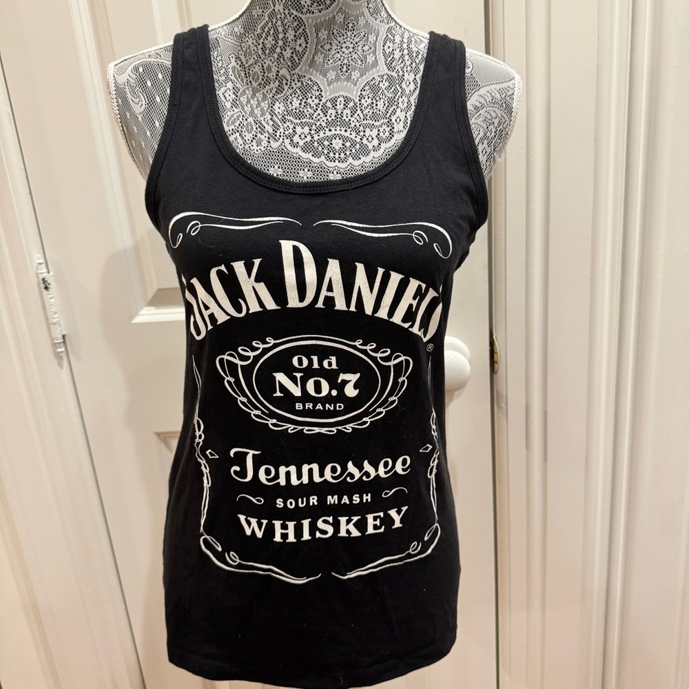Woman’s Jack Daniel's Black Tank Top Size XL